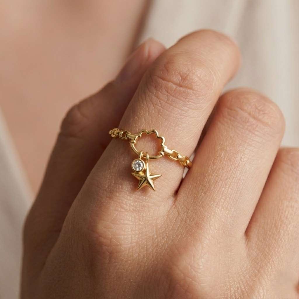 petite ring thin band ring unique ring designer ring feminine ring sweet ring lovely ring stylish ring cute jewelry ring lover gift