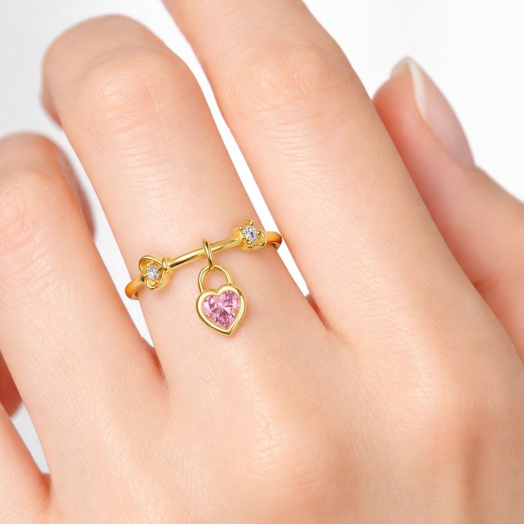 pink stone ring gold jewelry minimalist ring polished ring fine jewelry statement ring unique ring handmade style ring chic ring feminine ring sparkle ring cute jewelry fashion jewelry ring