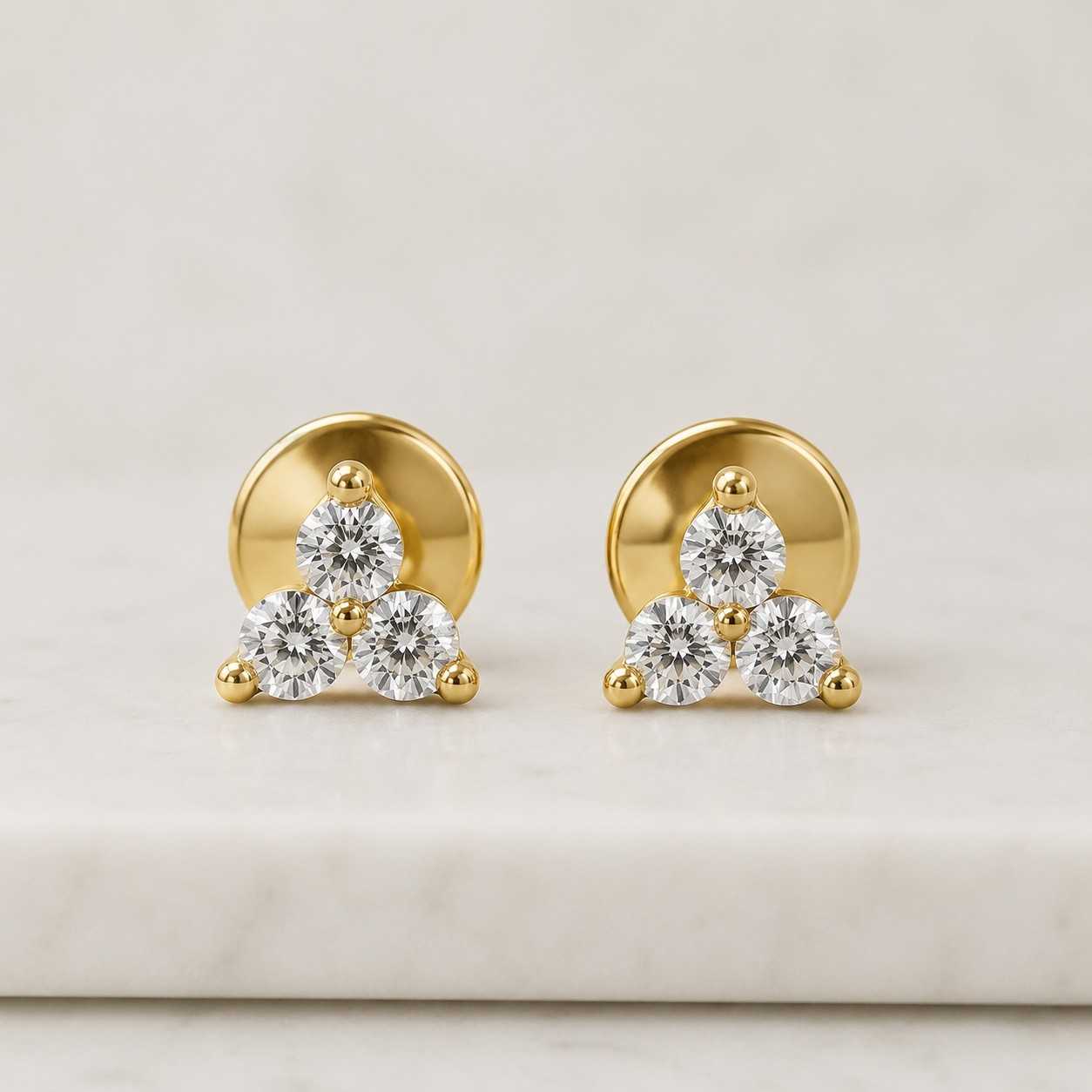 polished metal earrings elegant metal jewelry modern metal studs classic metal earrings everyday metal jewelry durable metal earrings solid metal earring