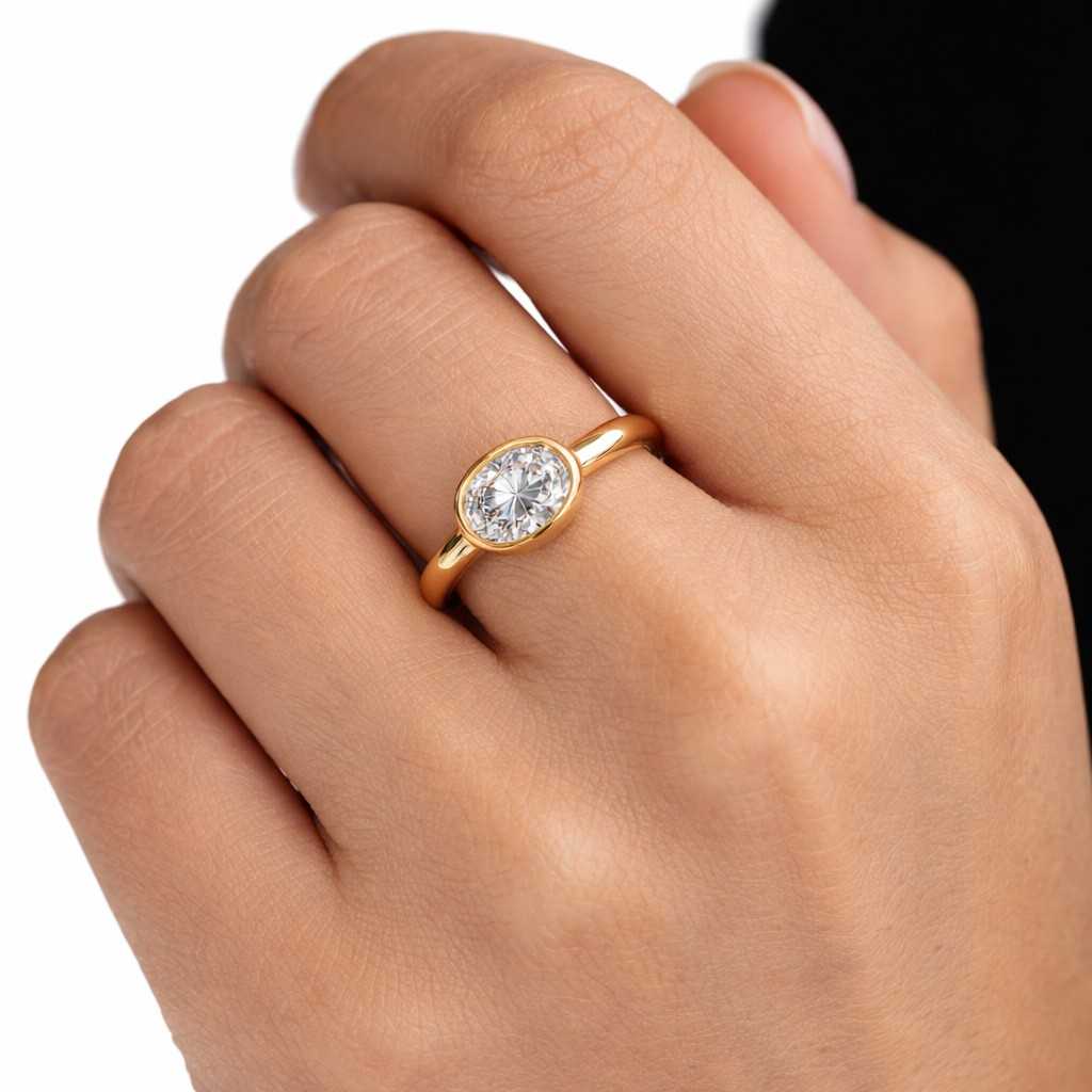 polished ring yellow ring handmade ring stacking ring everyday ring classic ring modern ring simple ring minimalist ring