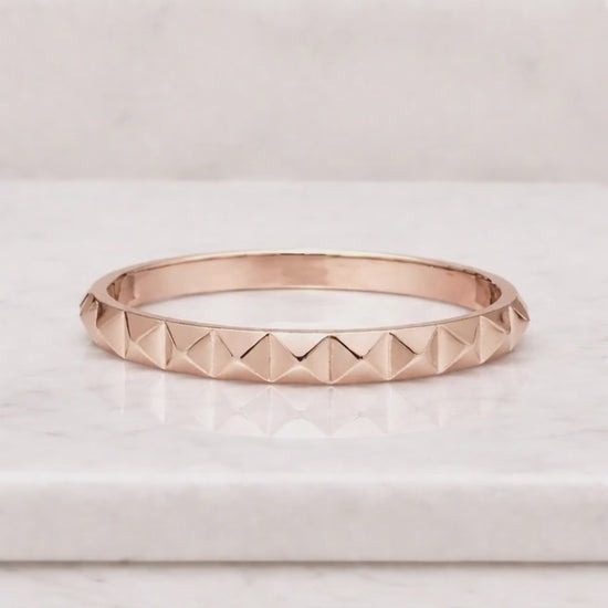 Twisted Gold Band, Vintage Stacking Ring, Braided Gold Ring, Halfway Twist Ring, Minimalist Ring, 18k Gold Vermeil, Flat Twisted Band
