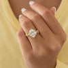 Oval Cut Lab Grown Diamond Engagement Ring