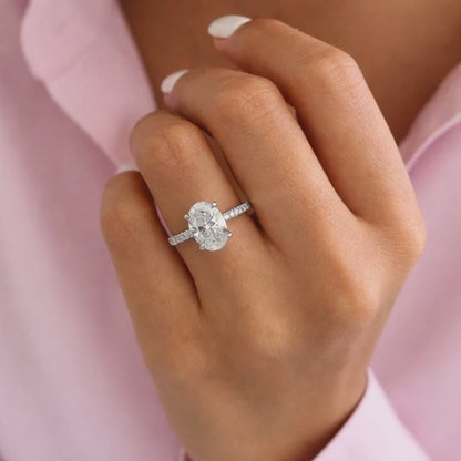 Hidden Halo Ring