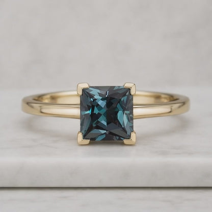 Princess Cut Lab Grown Diamond Ring