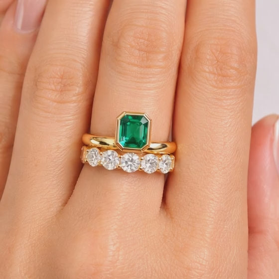 Nature Inspired Diamond Engagement Ring