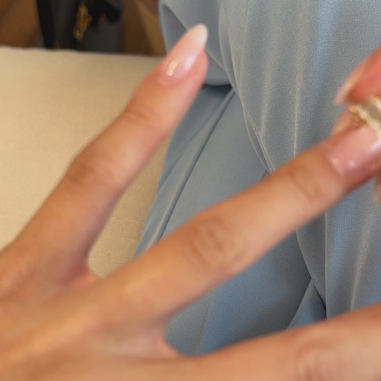 Yellow Gold Full Eternity Stackable Band