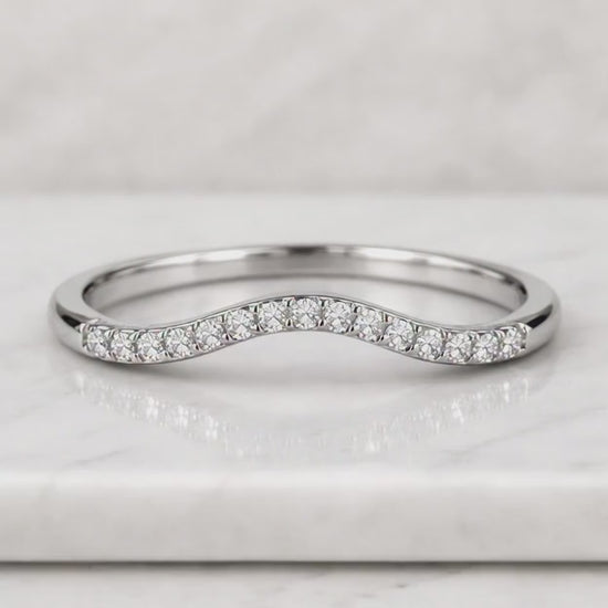 Curve Wedding Band