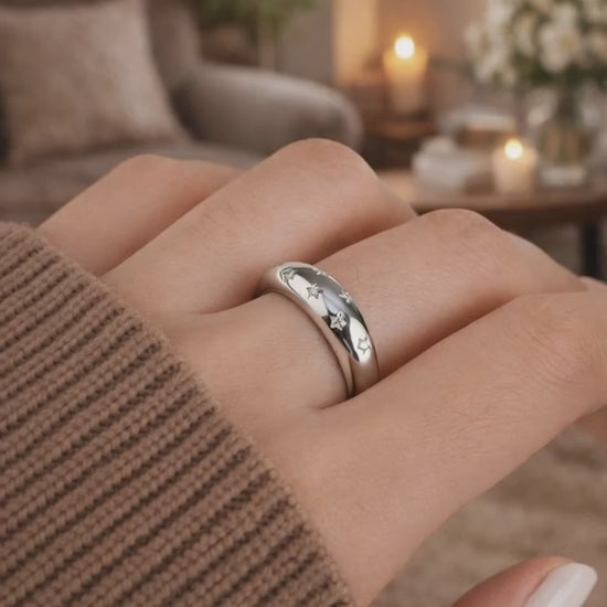 Pave Celestial Ring Women