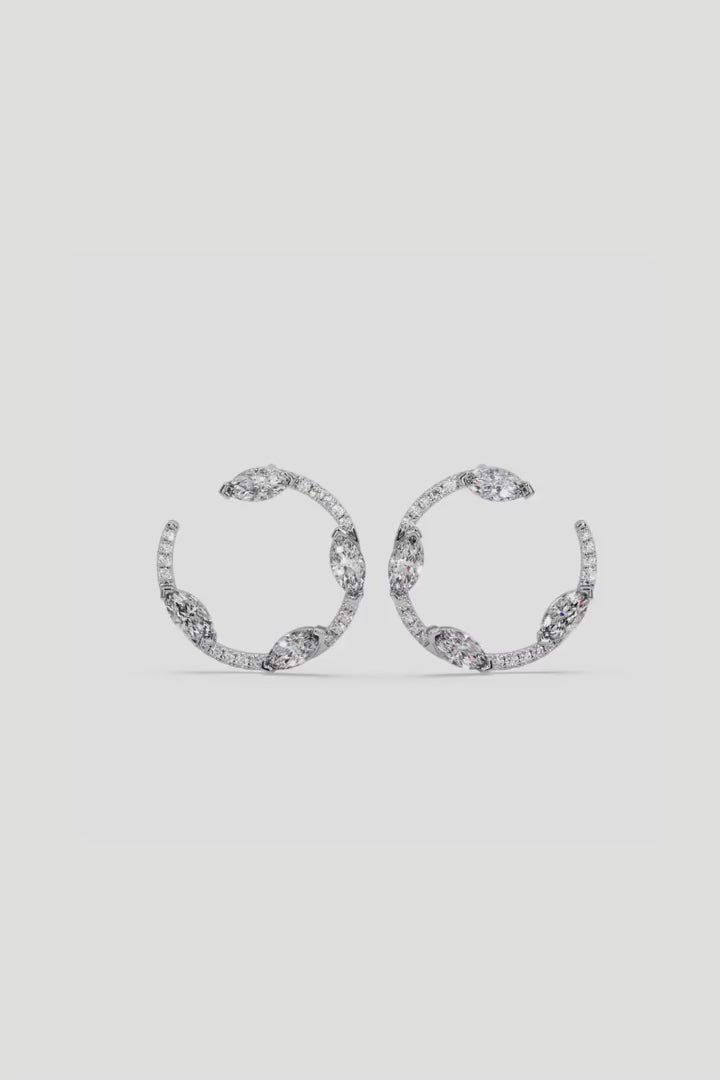 Lab Grown Diamond Huggie Earring