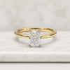 1.50 CT Radiant Cut Lab Grown Diamond Solitaire Engagement Ring