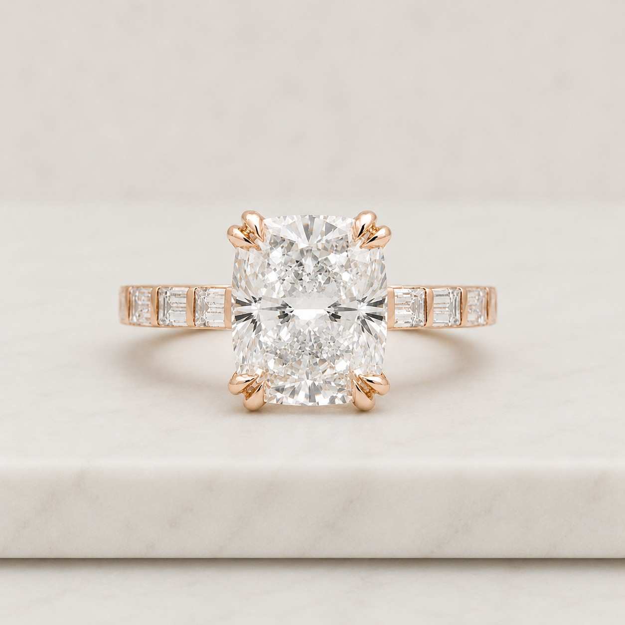 real gold ring gold engagement gold wedding gold jewelry gold bridal pink gold ring gold solitaire gold