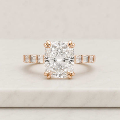 real gold ring gold engagement gold wedding gold jewelry gold bridal pink gold ring gold solitaire gold