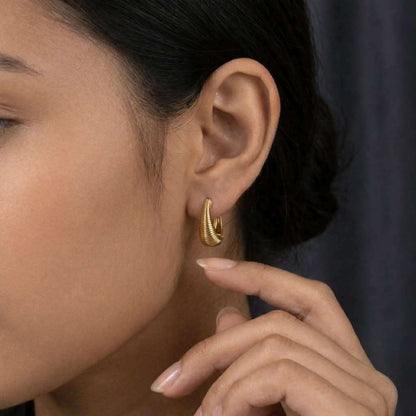 round hoop earrings oval hoop earrings teardrop hoop earrings pear shape earrings marquise hoop earrings