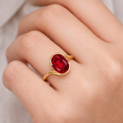 ruby gemstone ring natural ruby ring lab ruby ring red gemstone jewelry ruby jewelry ruby engagement ring