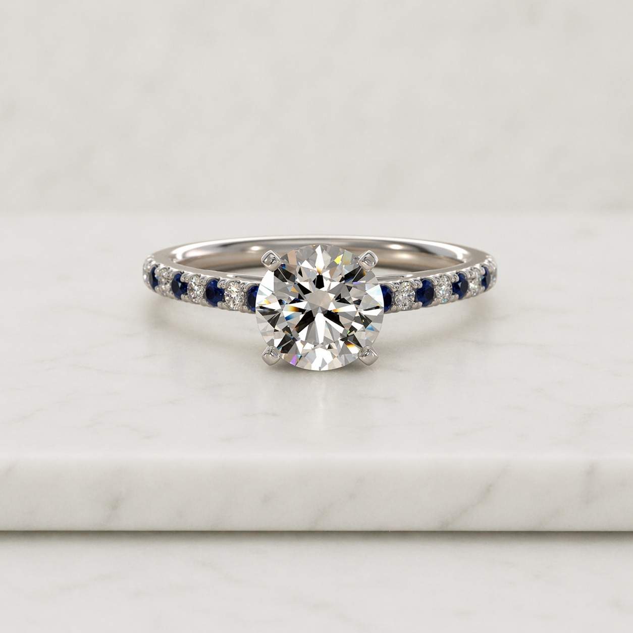 vintage moissanite engagement ring unique white gold diamond ring marquise cluster sapphire ring tanzanite bridal ring art deco promise ring
