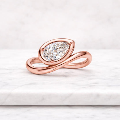 silver statement ring platinum statement ring silver gemstone ring platinum gemstone ring silver gift ring