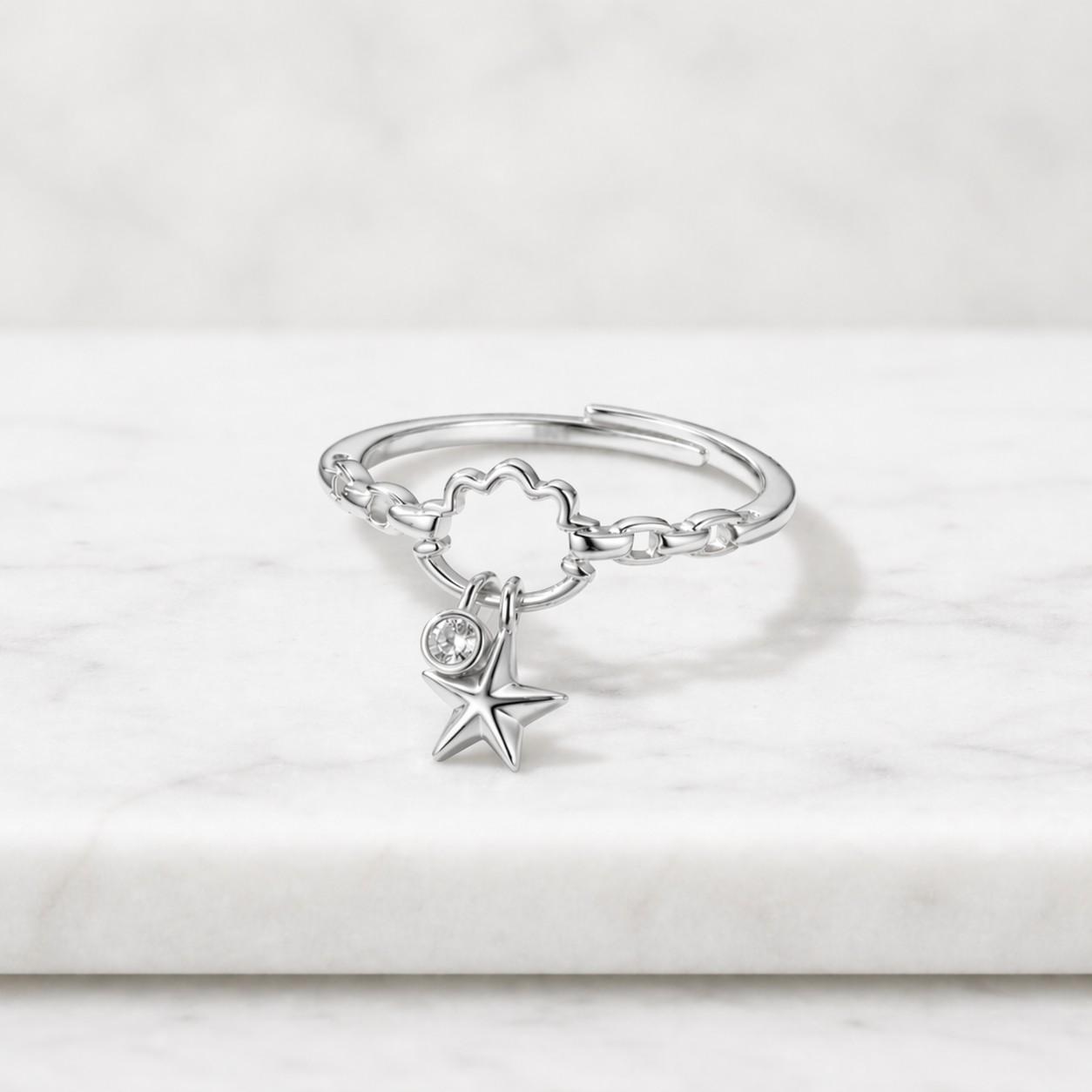 sky inspired night sky ring lucky charm ring symbolic ring statement jewelry small ring unique jewelry elegant jewelry chic jewelry handmade jewelry artisan ring boutique jewelry