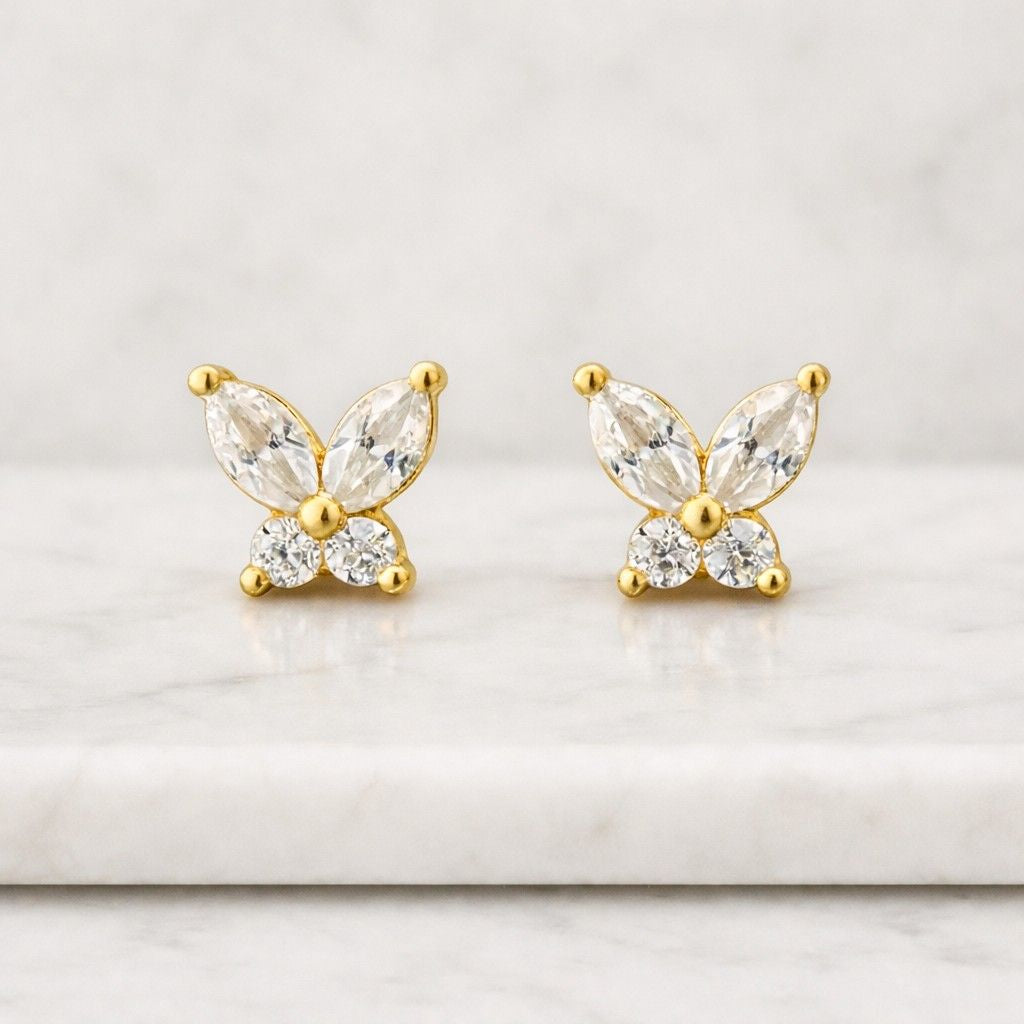 solid rose gold studs 14k rose gold studs 10k rose gold studs 18k rose gold studs white gold studs yellow gold studs sterling silver studs 925 sterling earrings platinum studs rhodium earrings