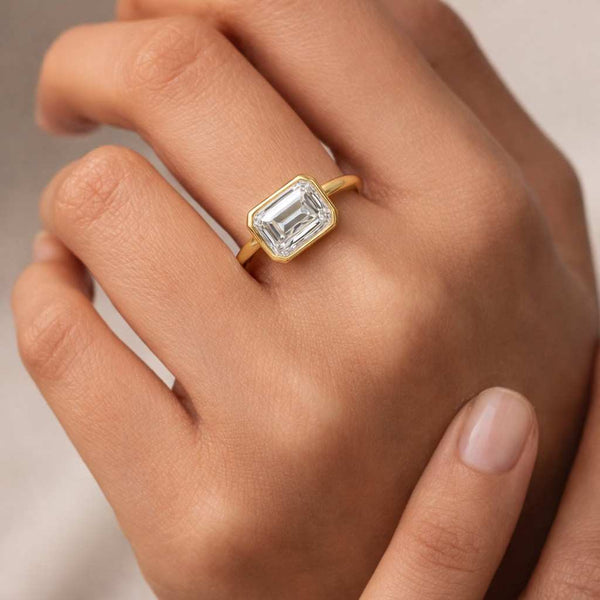 solitaire ring gold bezel ring gold stacking ring gold promise ring gold fashion ring gold gift ring polished gold ring handcrafted gold ring premium gold ring elegant gold ring modern gold ring