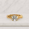 2 CT Round Cut Lab Grown Diamond Solitaire Engagement Ring