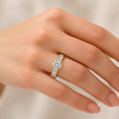 statement jewelry minimalist jewelry stack ring layered ring bold ring shiny jewelry handmade jewelry custom ring luxury gift proposal ring bridal gift sparkle ring clear stone ring