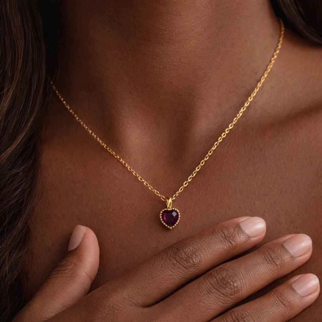statement pendant heart charm necklace solitaire necklace bezel style necklace halo pendant necklace gemstone pendant necklace bridal necklace anniversary necklace