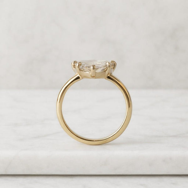 trillion ring trillion cut ring trillion stone ring bezel style ring claw prong ring solitaire jewelry geometric jewelry crystal jewelry