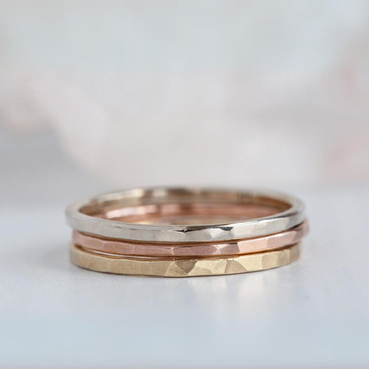 Minimalist Jewelry unique Bridal Ring Stacking Matching Band promise Ring