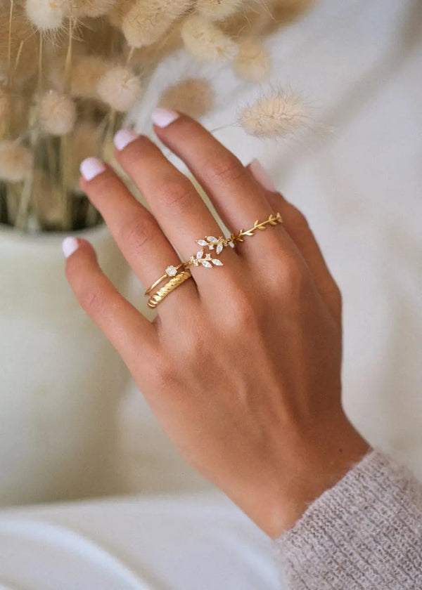 unique gold ring