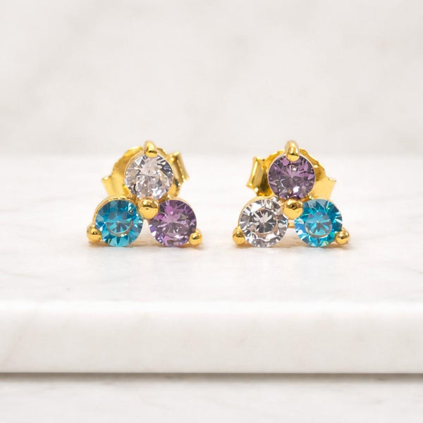 women earrings cute earrings daily earrings small stud earrings fashion earrings modern earrings pastel earrings blue stone earrings