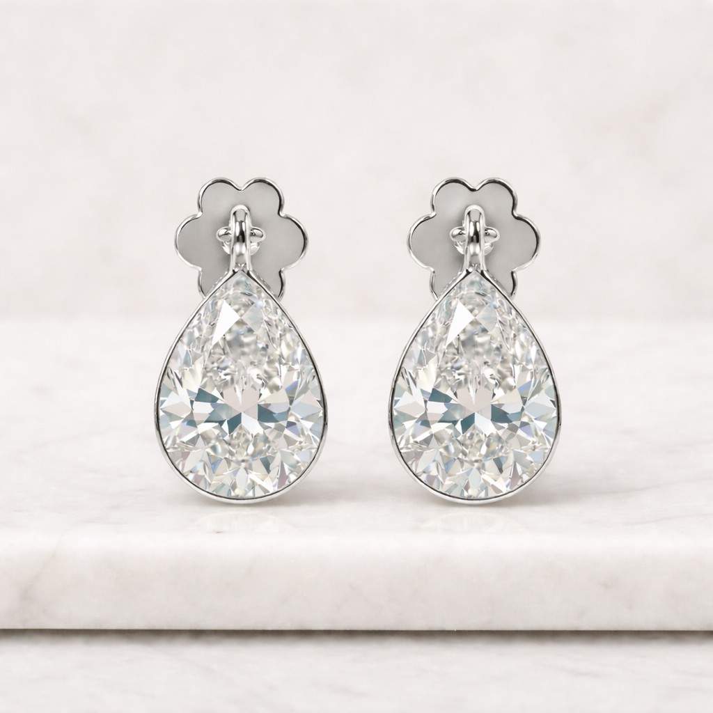 women jewelry small stud earrings simple stud earrings bezel set earrings dainty stud earrings fashion jewelry modern studs clear gemstone earrings wedding studs polished gold earring