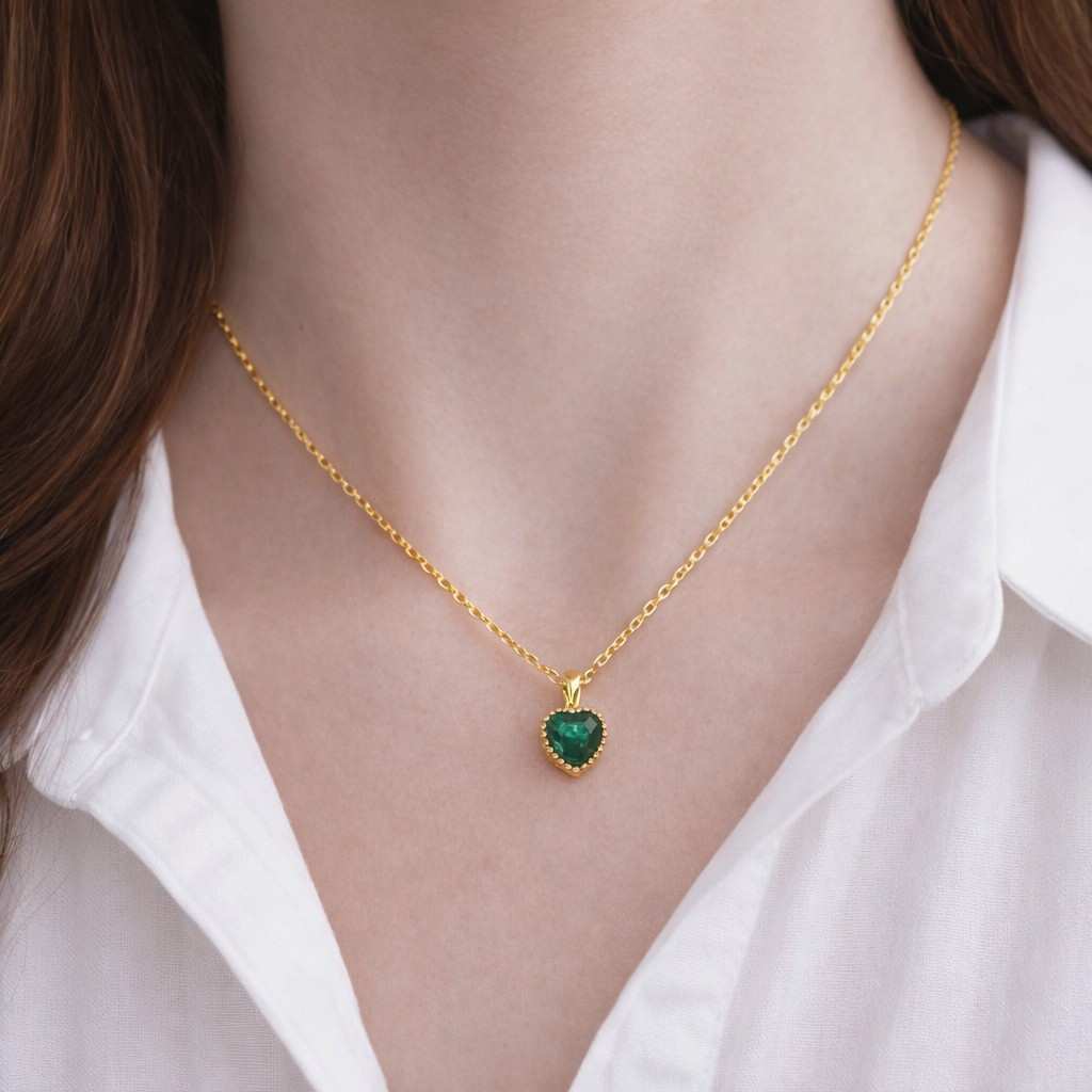 women necklace everyday necklace gift necklace heart jewelry romantic necklace fine jewelry charm necklace small pendant necklace chain necklace simple necklace elegant necklace