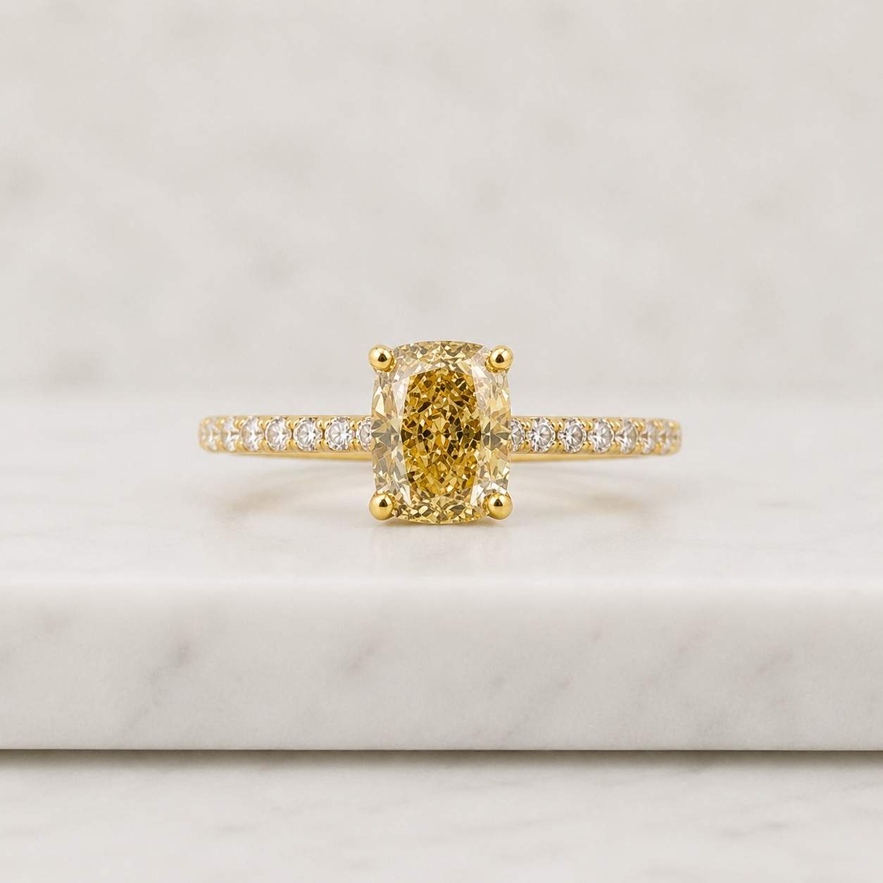 yellow diamond ring natural diamond ring lab diamond ring moissanite ring cubic zirconia ring simulated diamond ring gemstone ring yellow gemstone ring fancy yellow diamond canary diamond ring diamond solitaire diamond pave ring